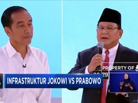 Adu Gagasan Infrastruktur Jokowi vs Prabowo