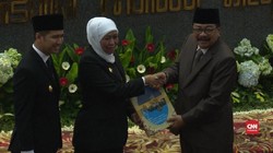VIDEO: Sertijab Gubernur dan Wakil Gubernur Jawa Timur