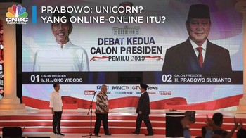 Simak! Pertanyaan Jokowi & Jawaban Prabowo Soal Unicorn