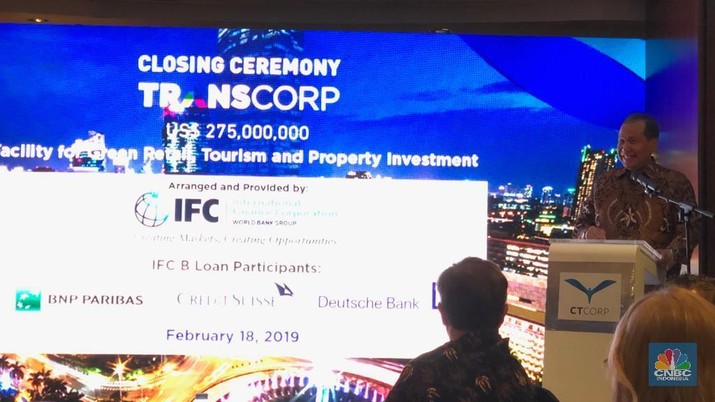 Trans Corpora Dapat Pinjaman Rp 3,85 T dari IFC