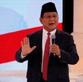 Kritik Pertumbuhan Ekonomi RI, Prabowo: 5% Ndasmu!