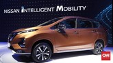 Nissan Livina baru punya dimensi panjang 4.570 mm, lebar 1.750 mm, tinggi 1.695 mm, serta wheelbase 2.775 mm. Ground clearance terendah mobil ini 200 mm. (CNNIndonesia/Safir Makki)