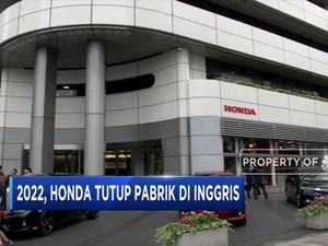 Honda Tutup Pabrik di Inggris