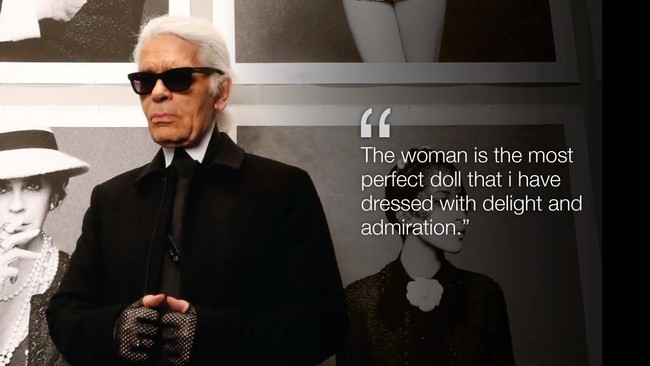 Foto Kata Kata Mutiara Karl Lagerfeld