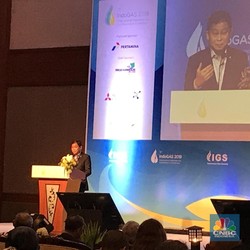 Di Depan Pengusaha Gas, Jonan: Kiblat Dunia ke Energi Baru