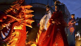 FOTO: Merah Cap Go Meh dari Penjuru Nusantara