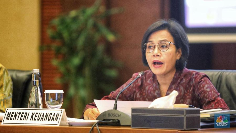 Dalam kesempatan itu, Sri Mulyani berbicara seputar banyak hal.