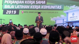 Jokowi Ingin Bangun 3.000 Balai Latihan Kerja di Pesantren
