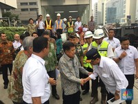 Saat Jajal MRT, Wapres JK Sebut Indonesia Terlambat Membangun