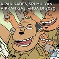 Sabar ya Pak Kades,Sri Mulyani Baru Naikkan Gaji Anda di 2020