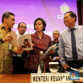 Ragam Gaya Sri Mulyani Cs Saat Rilis APBN KiTa Januari 2019