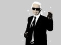 INFOGRAFIS: Gaya Ikonik Karl Lagerfeld