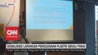 Sosialisasi Pemprov DKI Soal Larangan Plastik Sekali Pakai