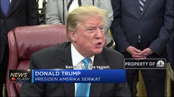 Trump Indikasikan Negosiasi Dagang AS - China Lancar