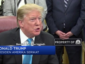 Trump Indikasikan Negosiasi Dagang AS - China Lancar