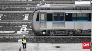 FOTO: Menjajal MRT Bundaran HI-Lebak Bulus