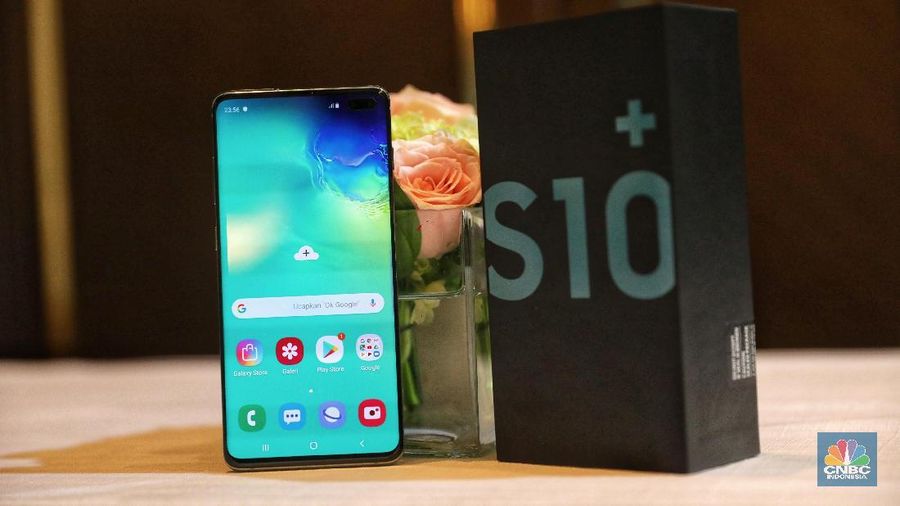 Samsung Galaxy S10+ di Indonesia dijual dengan harga mulai Rp 13,999 juta.