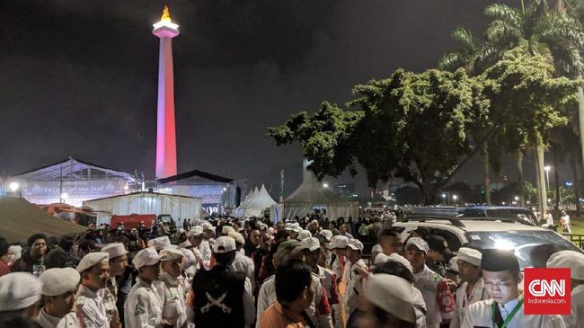 Malam Munajat 212 Diwarnai Kericuhan