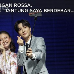 Bakal Duet, Lee Teuk Goda Rossa Pakai Bahasa Indonesia