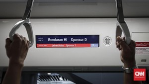 FOTO: Menjajal MRT Bundaran HI-Lebak Bulus