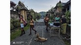 Fotografer: ALI LUTFI. Lokasi: Desa Penglipuran, Bangli