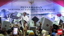 Jokowi 'Tutup Telinga' Tudingan Sertifikat Tanah Tak Berguna