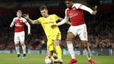 Arsenal menjamu BATE di Stadion Emirates pada leg kedua 32 besar Liga Europa, Kamis (21/2) waktu setempat. (Reuters/John Sibley)