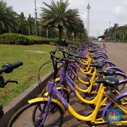 Tak Punya Sepeda, Yuk! Gowes di Monas Gratis