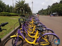 Tak Punya Sepeda, Yuk! Gowes di Monas Gratis