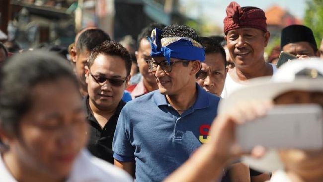 Sandiaga Janji Kawal Masyarakat Tolak Reklamasi Tanjung Benoa