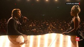 VIDEO: Tangis Lady Gaga di Panggung Oscar 2019