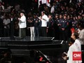 Tinggalkan Debat, Jokowi Hanya Antar Ma'ruf ke Panggung