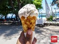 Gelato dan Jus Nanas 'Menyejukkan' Lidah di Tengah Panas Gili