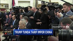 Trump Tunda Tarif Impor China