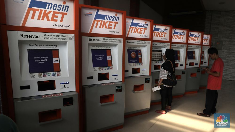 Geliat Penjualan Tiket Kereta Api pada H-90 Lebaran