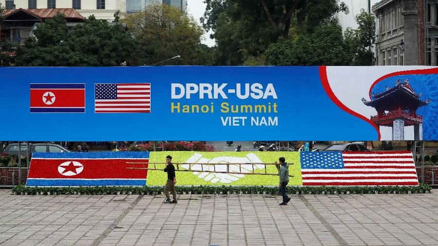 Kedua pemimpin tersebut akan bertemu di Hanoi pada hari Rabu dan Kamis (27-28 Februari).