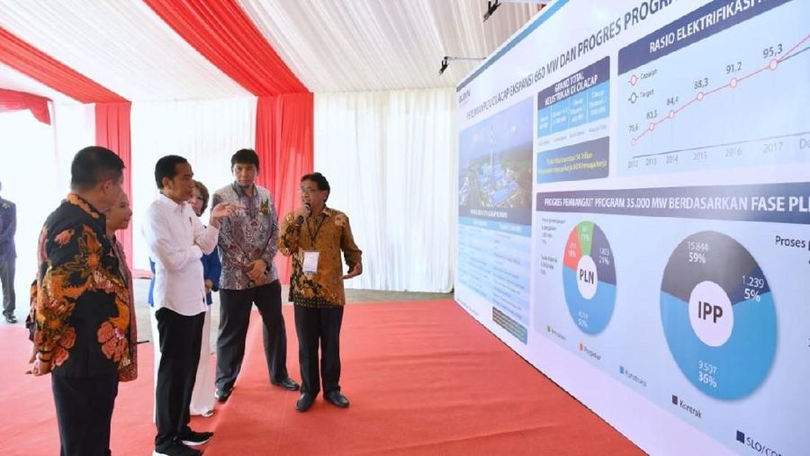 Pembangkit listrik dengan area seluas 38,28 hektare tersebut nantinya dapat menyuplai kebutuhan tambahan listrik