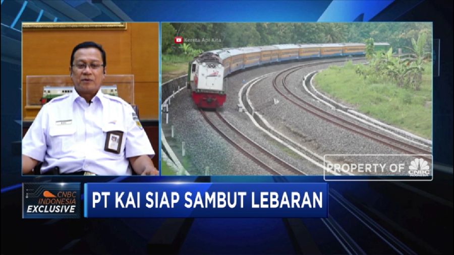 Direktur Utama PT Kereta Api Indonesia (KAI) Edi Sukmoro mengatakan tiket kereta lebaran hingga Selasa sore sudah terjual sebanyak 59%.