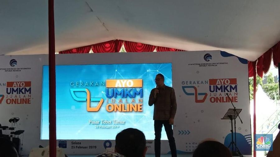 Launching Gerakan UMKM Online