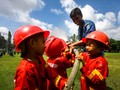 Surabaya Punya Wisata Pemadam Kebakaran untuk si Kecil