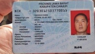 Warga China Punya KTP Cianjur, Kemendagri Sebut Tidak Haram
