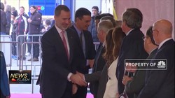 Raja & Perdana Menteri Spanyol Kunjungi Pameran MWC 2019