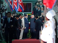 Naik Kereta 2 Hari, Kim Jong Un Tiba di Vietnam