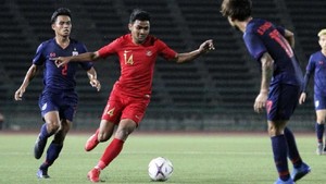 Timnas Indonesia U-23 Dibantai Thailand 0-4