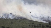 Kepala Badan Penanggulangan Bencana Daerah (BPBD) Riau, Edwar Sanger mengatakan jumlah lahan yang terbakar bertambah lebih dari 150 hektare dalam kurun waktu kurang dari 48 jam terakhir. ANTARA FOTO/Aswaddy Hamid