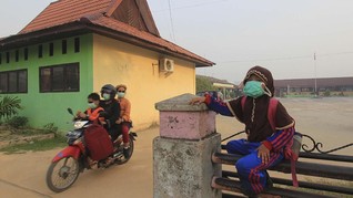 FOTO: Siaga Darurat Kebakaran Hutan dan Lahan di Riau