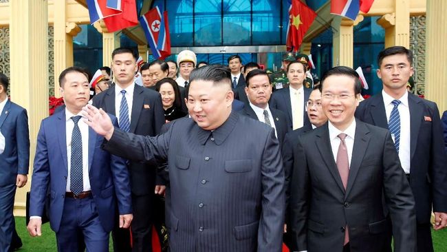 Tiba di Vietnam, Kim Jong-un Kunjungi Kedubes Korut di Hanoi