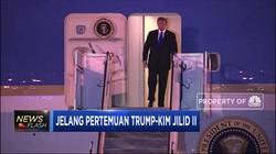 Jelang KTT AS-Korut, Trump Tiba di Hanoi