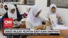 Ganggu Belajar, Pelipatan Surat Suara Dihentikan