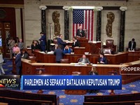 Kongres AS Sepakati Blokir Keputusan Trump
